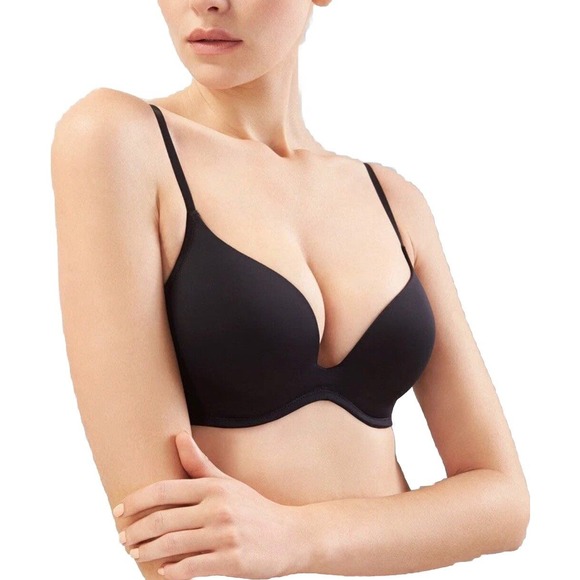 Natori Underneath Push-Up Bra 727176 33DD Black‎ - Picture 1 of 8